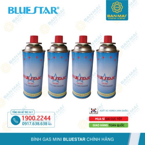 Bình ga mini Bluestar chính hãng