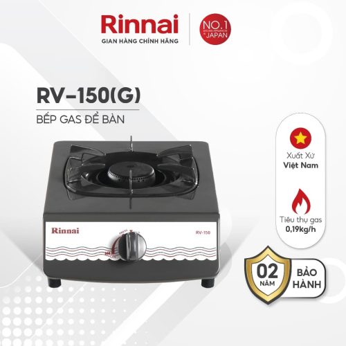 Bếp gas đơn Rinnai RV-15G chính hãng