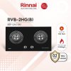 Bếp gas âm Rinnai RVB-2HG(B) chính hãng