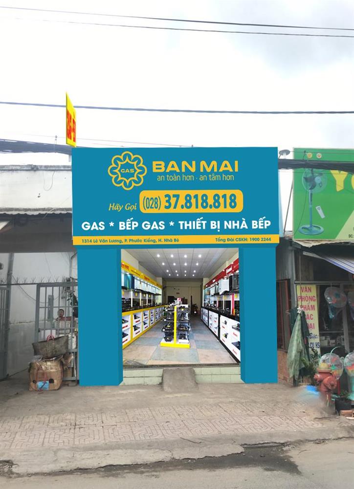 Cửa hàng Gas Ban Mai Lê Văn Lương Phước Kiển Nhà Bè