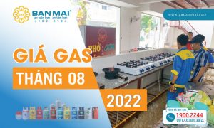Giá gas tháng 8/2022