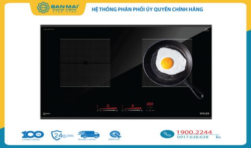 Bếp từ đôi Spelier SPM-T75K Plus