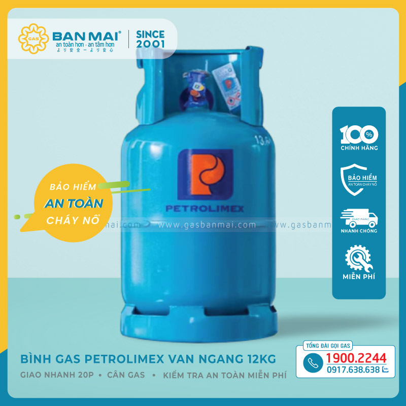 Giá gas Petrolimex mới nhất hôm nay