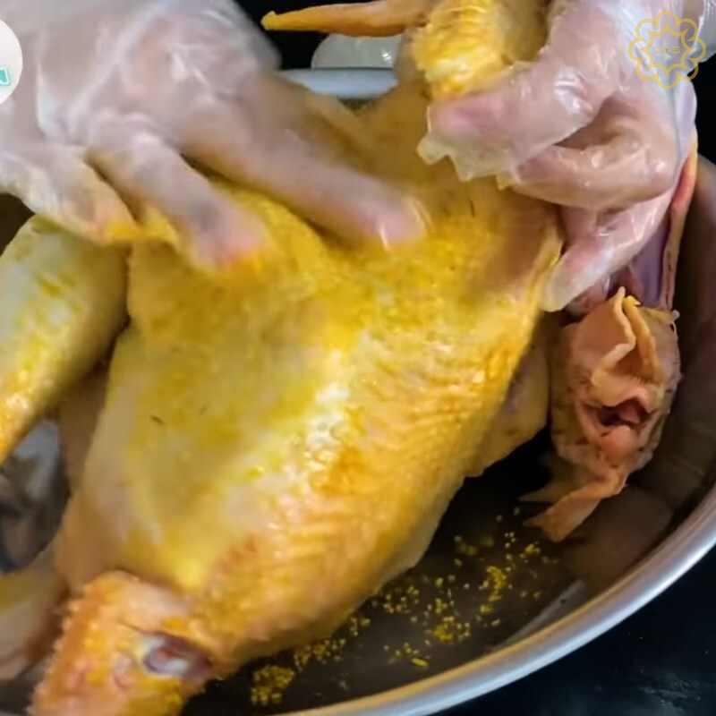 Luộc gà - cách làm gà lên mâm