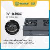 Bếp gas Rinnai RV-4680(G) đầu đốt bằng đồng thau, lửa mạnh, chống hao mòn