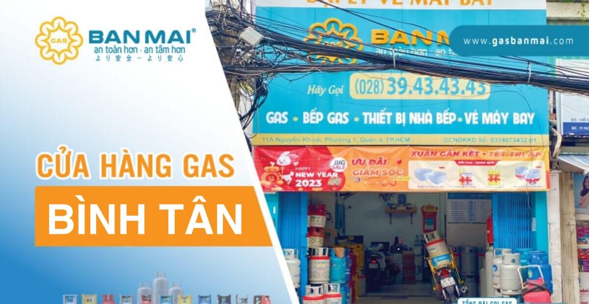 cửa hàng gas Bình Tân Gas Ban Mai