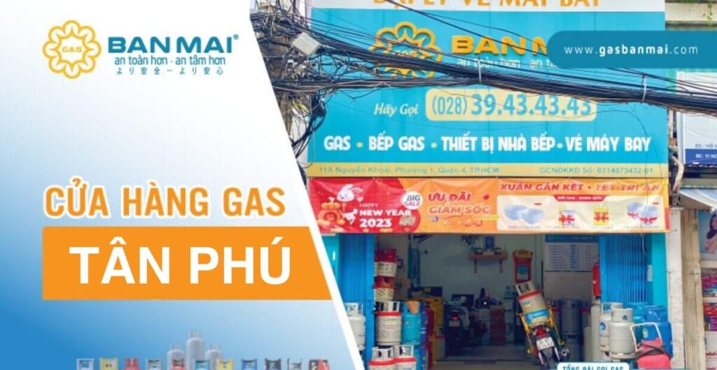 cửa hàng gas Tân Phú Gas Ban Mai