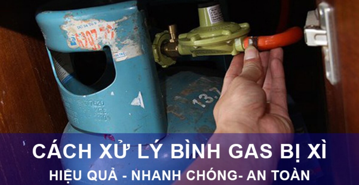 nguyên nhân van gas bị xì