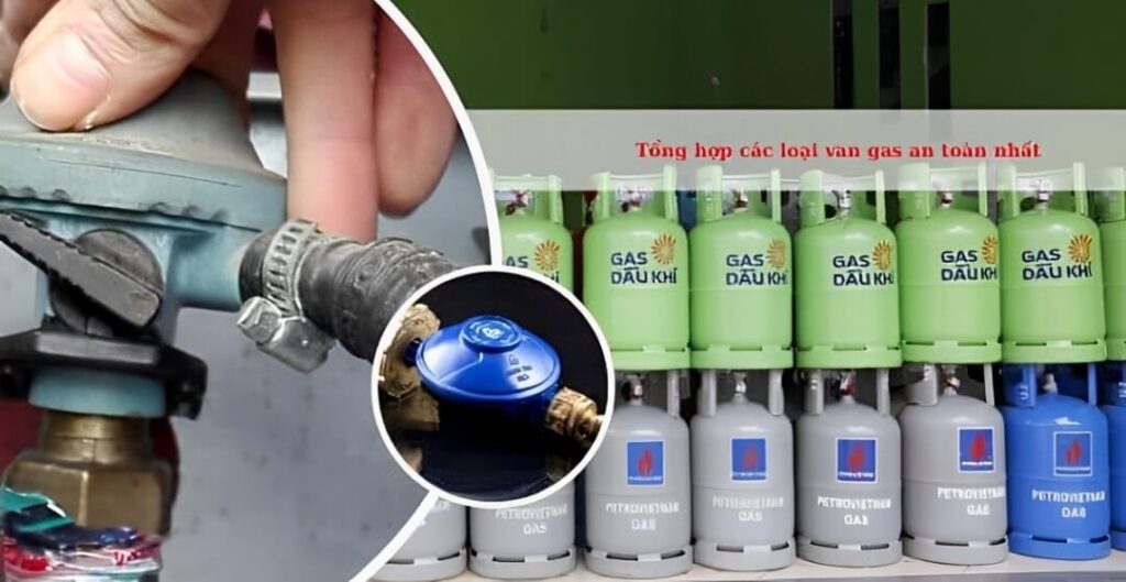 các loại van bình gas