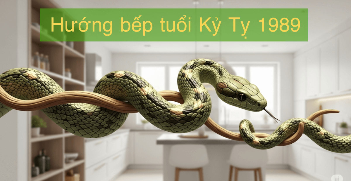 hướng bếp tuổi Kỷ Tỵ