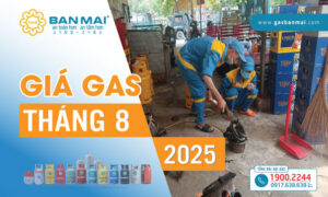 Giá gas Tháng 8 2025 tiếp tục giảm